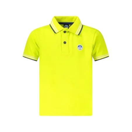 POLO MANCHES COURTES NORTH SAILS ENFANT JAUNE - NORTH SAILS