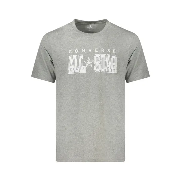 T-shirt Converse à manches courtes pour homme, gris - CONVERSE