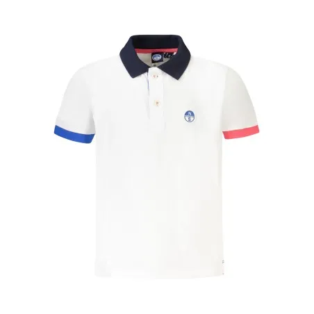 POLO MANCHES COURTES NORTH SAILS ENFANT BLANC - NORTH SAILS