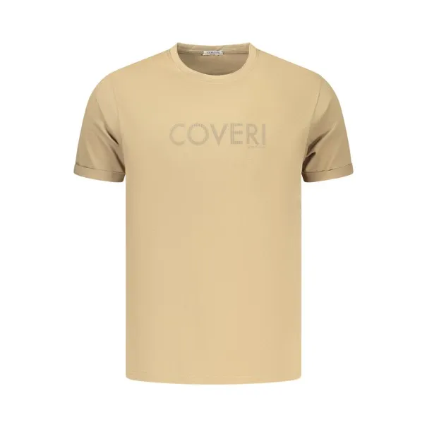 T-shirt à manches courtes pour homme COVERI MOVING, marron - COVERI MOVING