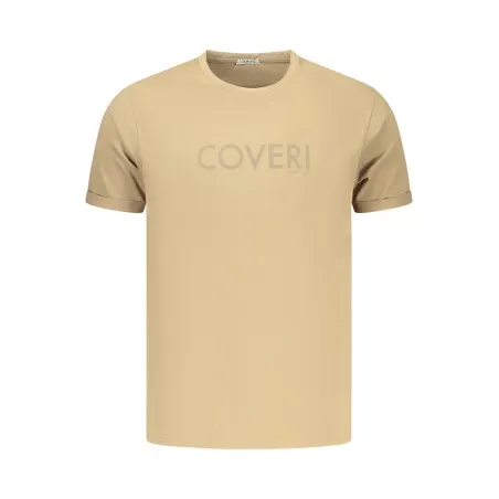 T-shirt à manches courtes pour homme COVERI MOVING, marron - COVERI MOVING