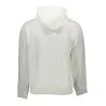 Sweat-shirt zippé homme Calvin Klein blanc - CALVIN KLEIN