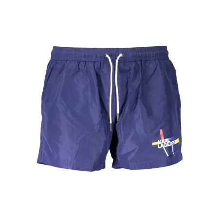 BAS DE MAILLOT DE BAIN KARL LAGERFELD BEACHWEAR HOMME BLEU - KARL LAGERFELD BEACHWEAR