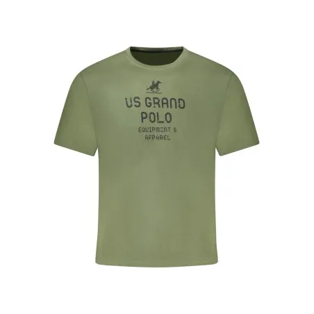 T-shirt vert à manches courtes pour homme US GRAND - U.S. GRAND