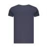 T-SHIRT À MANCHES COURTES POUR HOMMES CAVALLI CLASS BLEU - CAVALLI CLASS