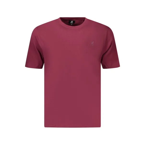 T-shirt rouge à manches courtes pour homme US GRAND - U.S. GRAND