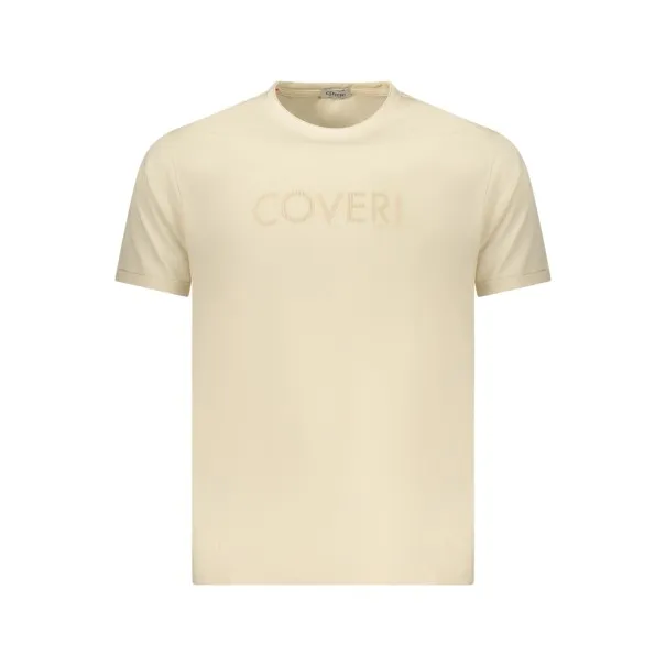 T-shirt à manches courtes pour homme Coveri Moving, beige - COVERI MOVING
