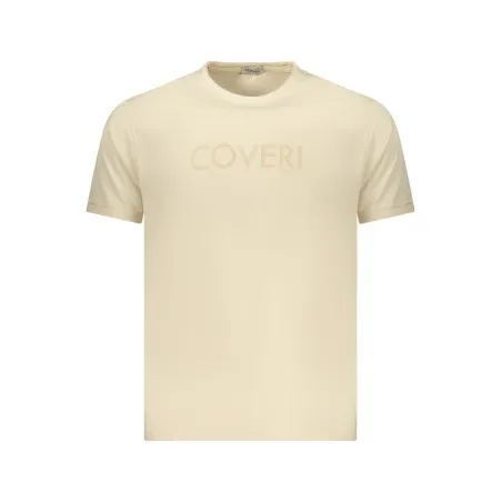 T-shirt à manches courtes pour homme Coveri Moving, beige - COVERI MOVING
