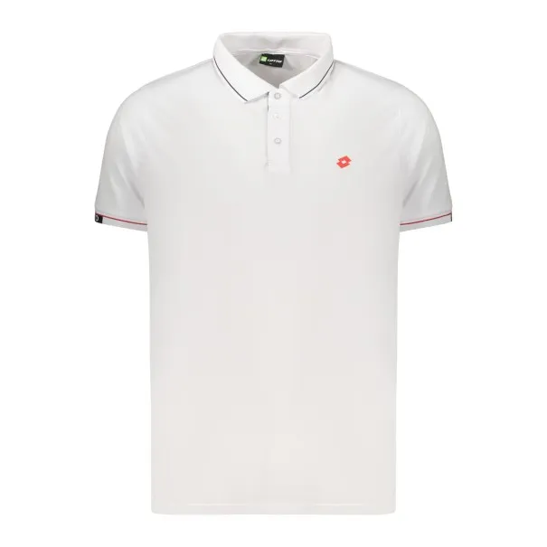 Polo blanc à manches courtes pour homme LOTTO - Lotto
