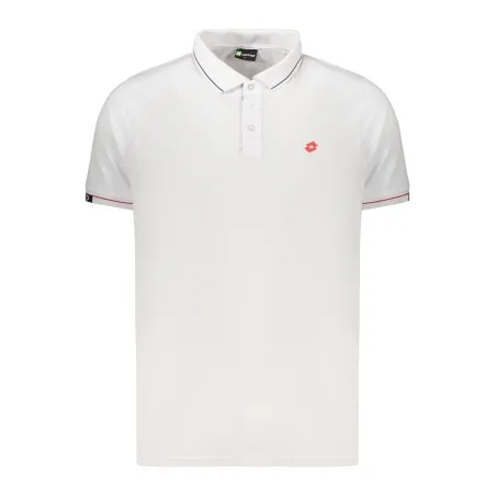 Polo blanc à manches courtes pour homme LOTTO - Lotto