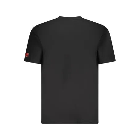 T-SHIRT À MANCHES COURTES POUR HOMMES FILA NOIR - FILA