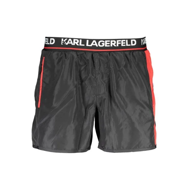 Maillot de bain Karl Lagerfeld Beachwear noir pour homme - KARL LAGERFELD BEACHWEAR