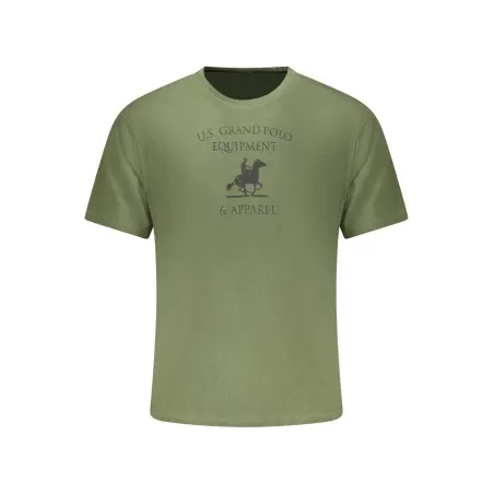 T-shirt vert à manches courtes pour homme US GRAND - U.S. GRAND