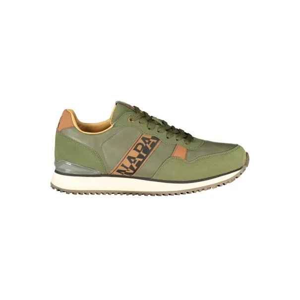 CHAUSSURES NAPAPIJRI POUR HOMMES, CHAUSSURES DE SPORT VERTES - NAPAPIJRI