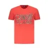 T-SHIRT À MANCHES COURTES CAVALLI CLASS HOMME ROUGE - CAVALLI CLASS
