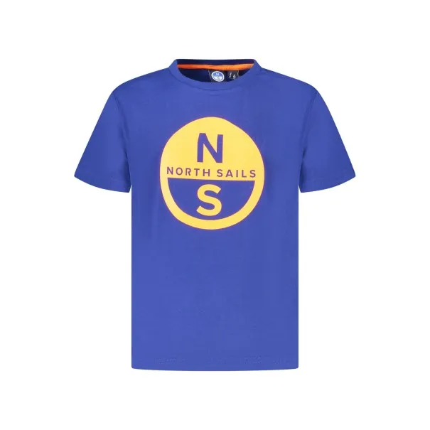 T-SHIRT MANCHES COURTES NORTH SAILS ENFANT BLEU - NORTH SAILS