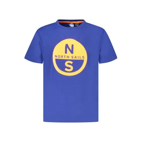 T-SHIRT MANCHES COURTES NORTH SAILS ENFANT BLEU - NORTH SAILS