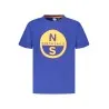 T-SHIRT MANCHES COURTES NORTH SAILS ENFANT BLEU - NORTH SAILS