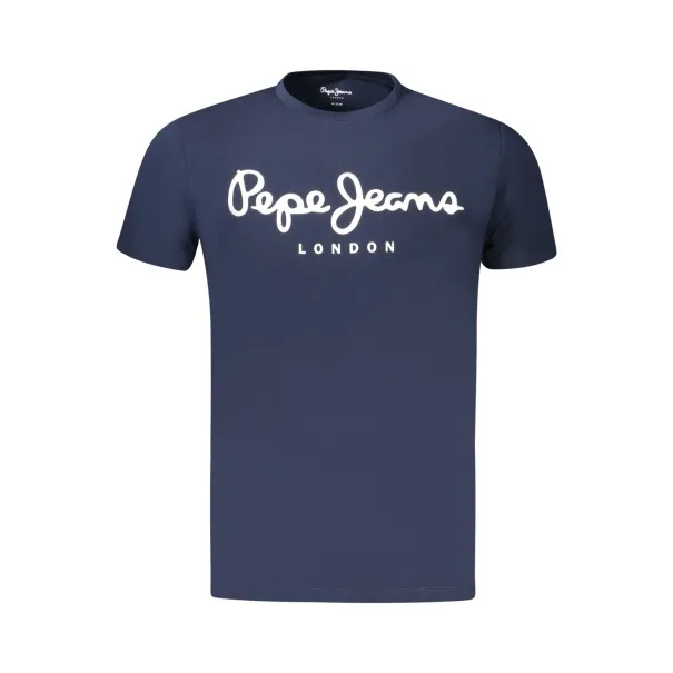 T-SHIRT À MANCHES COURTES PEPE JEANS POUR HOMME BLEU - PEPE JEANS