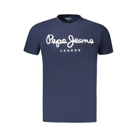 T-SHIRT À MANCHES COURTES PEPE JEANS POUR HOMME BLEU - PEPE JEANS