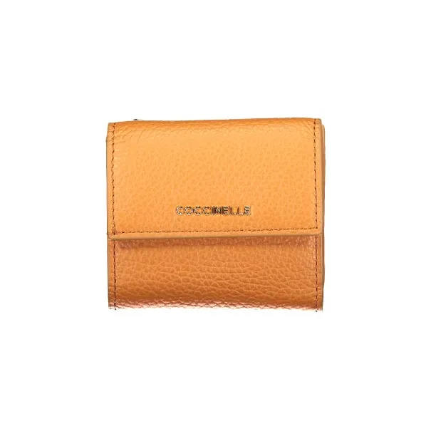PORTEFEUILLE ORANGE POUR FEMME COCCINELLE - COCCINELLE