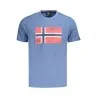 T-shirt à manches courtes pour homme, Norvège 1963, bleu - NORWAY 1963