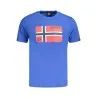 T-shirt à manches courtes pour homme, Norvège 1963, bleu - NORWAY 1963