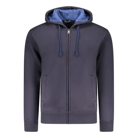SWEAT-SHIRT BLEU À FERMETURE ÉCLAIR POUR HOMME COVERI MOVING - COVERI MOVING