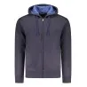 SWEAT-SHIRT BLEU À FERMETURE ÉCLAIR POUR HOMME COVERI MOVING - COVERI MOVING