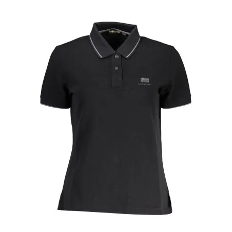 POLO À MANCHES COURTES NAPAPIJRI FEMME NOIR - NAPAPIJRI