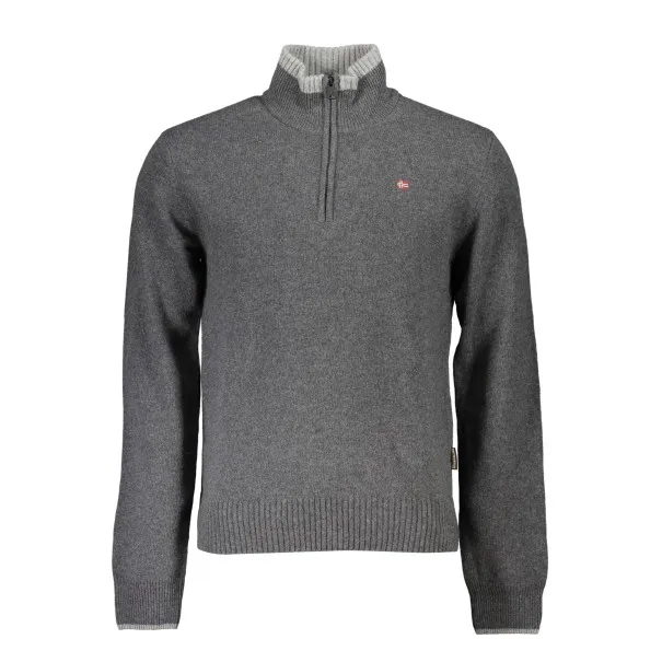 PULL NAPAPIJRI GRIS POUR HOMMES - NAPAPIJRI
