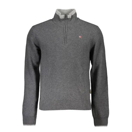 PULL NAPAPIJRI GRIS POUR HOMMES - NAPAPIJRI