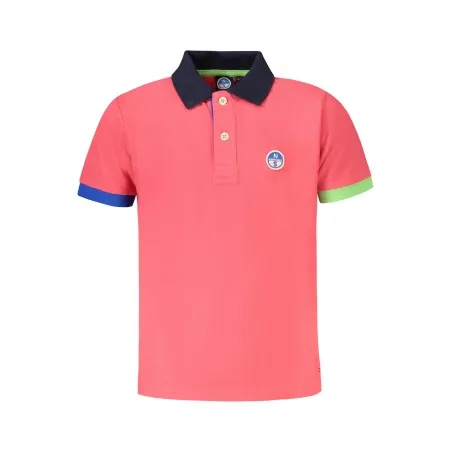 POLO MANCHES COURTES NORTH SAILS ENFANT ROSE - NORTH SAILS