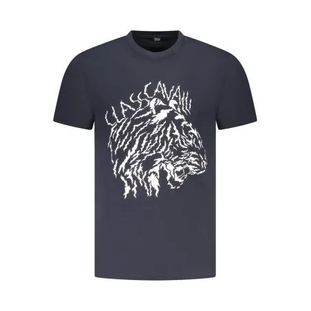 T-SHIRT À MANCHES COURTES CAVALLI CLASS HOMME BLEU - CAVALLI CLASS
