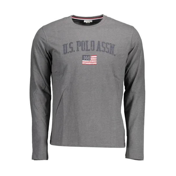 T-shirt à manches longues pour homme US POLO ASSN., gris - U.S. POLO ASSN