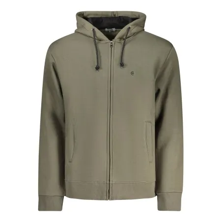 SWEAT-SHIRT FERMETURE ÉCLAIR COVERI MOVING POUR HOMME, VERT - COVERI MOVING