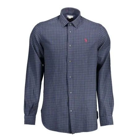 Chemise bleue à manches longues pour homme US POLO ASSN. - U.S. POLO ASSN