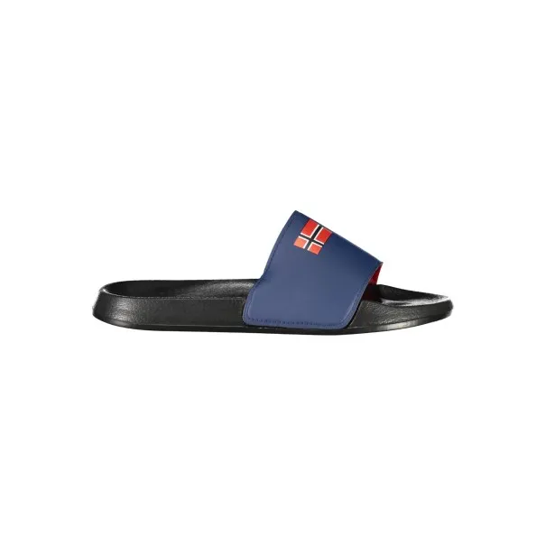 CHAUSSURES PANTOUFLES NOIRES POUR HOMMES NORVÈGE 1963 - NORWAY 1963