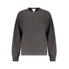SWEAT-SHIRT NOIR À FERMETURE ÉCLAIR CALVIN KLEIN POUR FEMME - CALVIN KLEIN