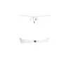 Haut de maillot de bain Karl Lagerfeld Beachwear pour femme, blanc - KARL LAGERFELD BEACHWEAR
