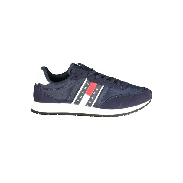 CHAUSSURES DE SPORT BLEUES POUR HOMMES TOMMY HILFIGER - TOMMY HILFIGER