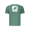 T-shirt vert à manches courtes pour homme US GRAND - U.S. GRAND