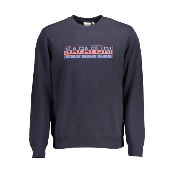 SWEAT-SHIRT NAPAPIJRI SANS ZIP HOMME BLEU - NAPAPIJRI