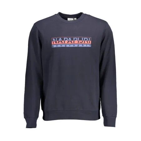 SWEAT-SHIRT NAPAPIJRI SANS ZIP HOMME BLEU - NAPAPIJRI
