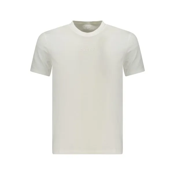 T-shirt blanc à manches courtes Guess Jeans pour homme - GUESS JEANS