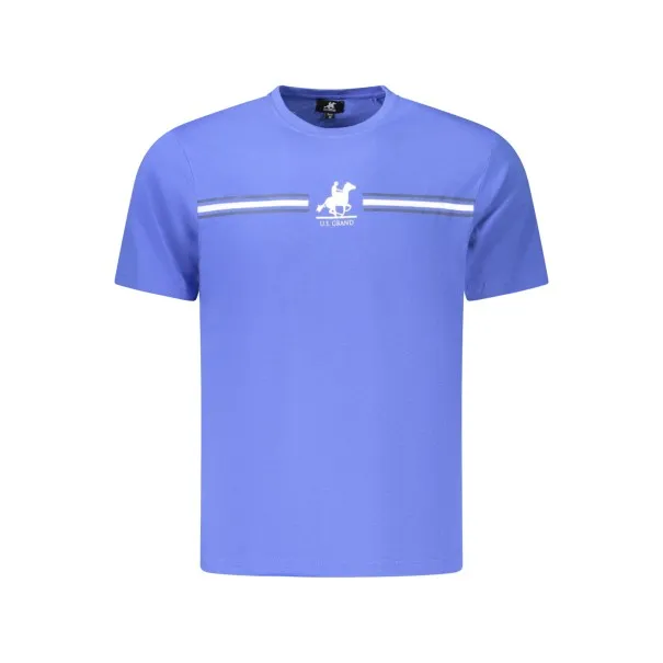 T-shirt à manches courtes bleu pour homme US GRAND - U.S. GRAND