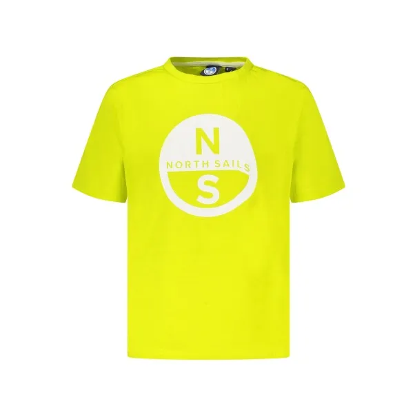 T-SHIRT MANCHES COURTES NORTH SAILS ENFANT JAUNE - NORTH SAILS