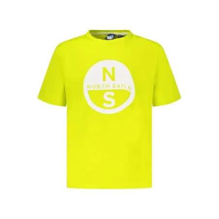 T-SHIRT MANCHES COURTES NORTH SAILS ENFANT JAUNE - NORTH SAILS