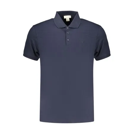 Polo à manches courtes pour homme Calvin Klein, bleu - CALVIN KLEIN