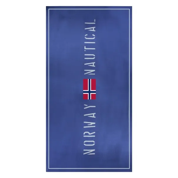 SERVIETTE DE PLAGE UNISEXE NORVÈGE 1963 BLEU - NORWAY 1963